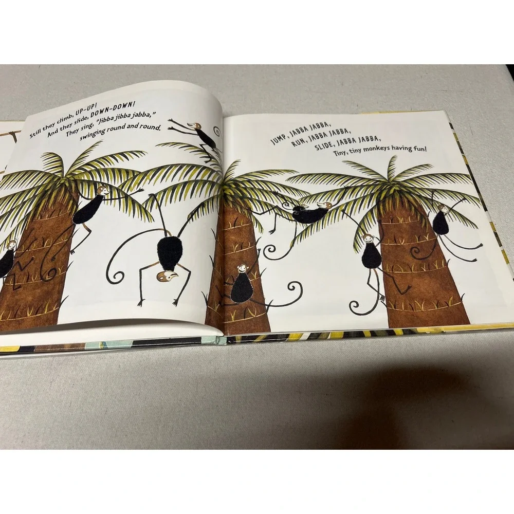 So Say The Little Monkeys Board Book Nancy Van Laan Yumi Heo Childrens Story '98